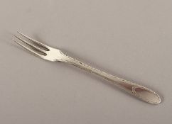 Gabel, 13lötig, deutsch, um 1800