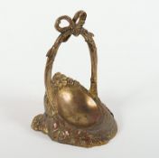 Taschenuhrenständer, Messing, deutsch, um 1900