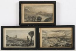 Turner, drei Radierungen, R.