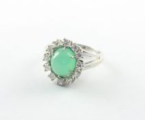 Chrysoprasring, 750/ooo WG