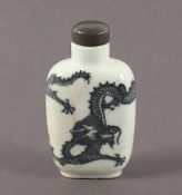 Snuff bottle, Porzellan, China
