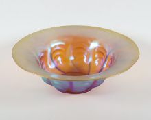 Schale, Glas, Böhmen, um 1900