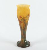 Vase, Glas, Mado (Daum), Nancy, um 1920