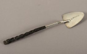 Schaufel, 925/ooo, Horngriff, London, 1790