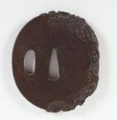 Tanto-Tsuba, Eisen, Drache, Japan