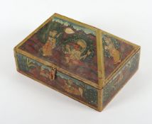 Schatulle mit Giebeldeckel, Indien