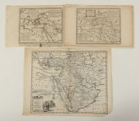 drei Karten, Arabien, englisch