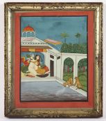indische Miniatur, R.