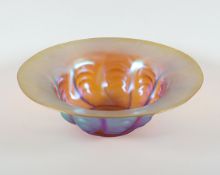 Schale, Glas, Böhmen, um 1900
