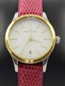 Armbanduhr, Stahl, vergoldet, Maurice Lacroix, Le Classic, Quarzwerk