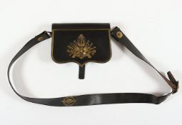 Kartuschkasten für Militärmusiker, deutsch, 19.Jh. 