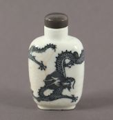 Snuff bottle, Porzellan, China