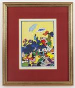 Alt, Otmar, Farbserigrafie, R.