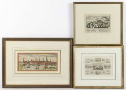 drei Grafiken, Bremen, Starnberg, Andechs, R.