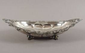 Schale, 12lötig, deutsch, um 1870