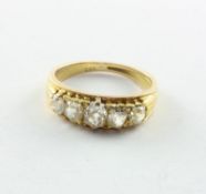 Diamantring, 585/ooo GG, 5,1g