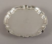 Salver, 925/ooo, London, 1732