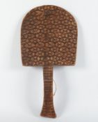 Fächer, Holz, wohl Ibibio, Nigeria
