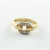 Brillantring, 750/ooo GG, Cartier, 