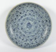 Teller, Porzellan, China, Ming, 