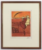 Adami, Valerio, Original-Farblithografie, R.