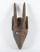 kleine Antilopenmaske, Holz, wohl Nigeria