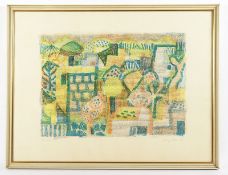Bargheer, Eduard, Farblithografie, R.