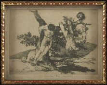 Goya, Francisco de (1746-1828), Radierung