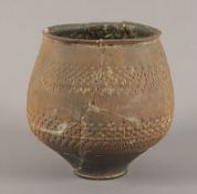 kleiner Becher, Ton, RÖMISCH, 1.-3.Jh., Fundort: XANTEN, Provenienz: Sammlung Paul Kempkes