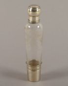 Flakon, Glas, Silber, Frankreich, A.20.Jh.