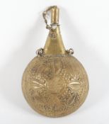 Pulverflasche, wohl osmanisch, 19.Jh.