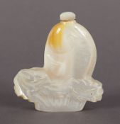 snuff bottle, Perlmutt, China