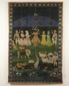 Pichvai Shri Natthji, Rajasthan, Nathadwara, Indien, 19.Jh.