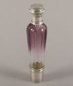 Flakon, Glas, Silber, Frankreich, A.20.Jh.