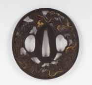 Tsuba, Drache, Japan