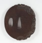 Tanto-Tsuba, Eisen, Drache, Japan