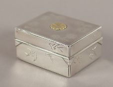 Dose, Silber, Japan, A.20.Jh.