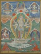 Thangka Avalokiteshvara, Tibet, 