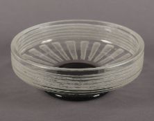 kleine Fußschale, Glas, Daum, um 1940
