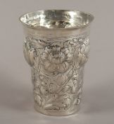 Großer Hamburger Barock-Becher, Heinrich von Dort, Hamburg, 1688-1698
