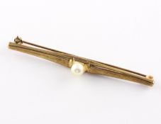 Stabbrosche, 333/ooo GG, Perle, 2,8g