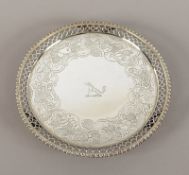 Georg III Salver, Silber 925/ooo, London, 1770