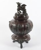 Weihrauchbrenner, Bronze, Japan