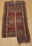 Teppich Hochzeit-Kelim, antik, 340 x 88, 315 x 95
