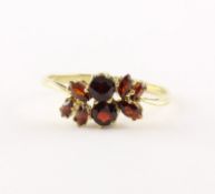 Granatring, 333/ooo GG, 2,1g