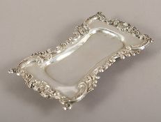 kleines Tablett, Silber 13lötig, Österreich, 1840