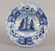 Teller, Fayence, Nürnberg, um 1720