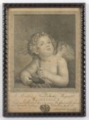 Kupferstich, Amor, Alexander I, R.