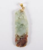 Anhänger, Jade, China, 20.Jh.