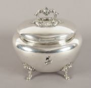 Zuckerdose, Silber 800/ooo, deutsch, um 1900
